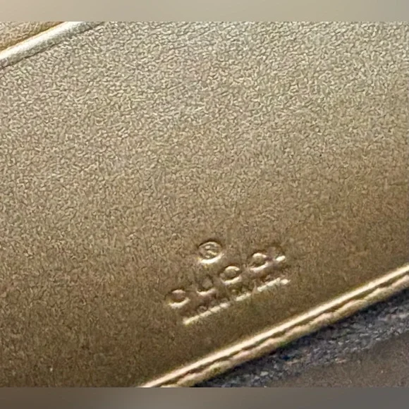 GUCCI GG Imprimé Leather Zip Around Wallet - Picture 10 of 12